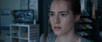 A person with blue eyes