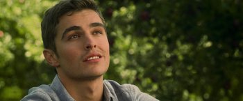 Movie still from “Warm Bodies” (2013), directed by Jonathan Levine – A person looking up at the sky; Close Up shot, Over the shoulder angle
