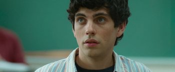 Movie still from “Warrior” (2011), directed by Gavin O'Connor – A person looking at the camera; Close Up shot, Over the shoulder angle