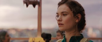 Movie still from “What's Love Got to Do with It?” (2022), directed by Shekhar Kapur – A person with a camera; Close Up shot, Over the shoulder angle