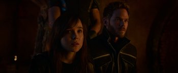 Movie still from “X-Men: Days of Future Past” (2014), directed by Bryan Singer – Close Up shot, Over the shoulder angle