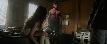 Movie still from “X-Men: Days of Future Past” (2014), directed by Bryan Singer – Wide shot, Low angle