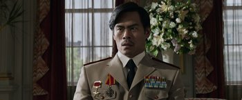 Movie still from “X-Men: Days of Future Past” (2014), directed by Bryan Singer – Close Up shot, Low angle