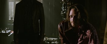 Movie still from “X-Men: Days of Future Past” (2014), directed by Bryan Singer – Close Up shot, Over the shoulder angle