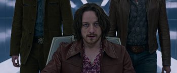 Movie still from “X-Men: Days of Future Past” (2014), directed by Bryan Singer – Close Up shot, Low angle