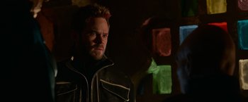 Movie still from “X-Men: Days of Future Past” (2014), directed by Bryan Singer – Close Up shot, Over the shoulder angle