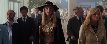 Movie still from “X-Men: Days of Future Past” (2014), directed by Bryan Singer – Medium shot, Low angle