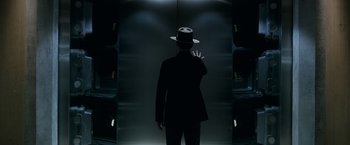 Movie still from “X-Men: Days of Future Past” (2014), directed by Bryan Singer – Medium shot, Overhead angle