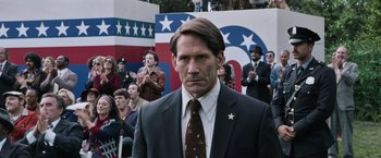 Movie still from “X-Men: Days of Future Past” (2014), directed by Bryan Singer – Close Up shot, Over the shoulder angle