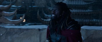 Movie still from “X-Men: Days of Future Past” (2014), directed by Bryan Singer – Close Up shot, Low angle