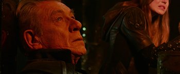 Movie still from “X-Men: Days of Future Past” (2014), directed by Bryan Singer – Close Up shot, Low angle