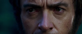 Movie still from “X-Men: The Last Stand” (2006), directed by Brett Ratner – Extreme Close Up shot, Over the shoulder angle