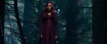 Movie still from “X-Men: The Last Stand” (2006), directed by Brett Ratner – Wide shot, Low angle