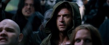 Movie still from “X-Men: The Last Stand” (2006), directed by Brett Ratner – Close Up shot, Over the shoulder angle