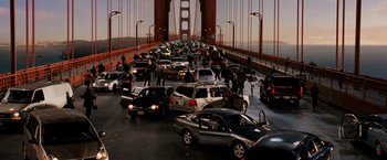 Movie still from “X-Men: The Last Stand” (2006), directed by Brett Ratner – Extreme Wide shot, High angle