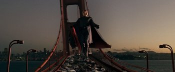 Movie still from “X-Men: The Last Stand” (2006), directed by Brett Ratner – Wide shot, Low angle