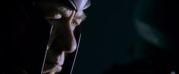 Movie still from “X-Men: The Last Stand” (2006), directed by Brett Ratner – Extreme Close Up shot, Low angle