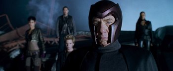 Movie still from “X-Men: The Last Stand” (2006), directed by Brett Ratner – Close Up shot, Low angle