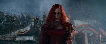 Movie still from “X-Men: The Last Stand” (2006), directed by Brett Ratner – Close Up shot, Low angle