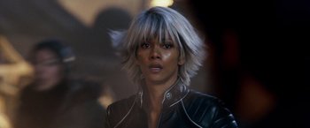 Movie still from “X-Men: The Last Stand” (2006), directed by Brett Ratner – Close Up shot, Over the shoulder angle