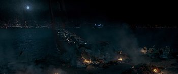 Movie still from “X-Men: The Last Stand” (2006), directed by Brett Ratner – Extreme Wide shot, High angle