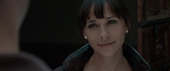Movie still from “Celeste & Jesse Forever” (2012), directed by Lee Toland Krieger – A person wearing a jacket; Close Up shot, Over the shoulder angle