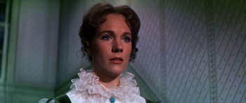 Movie still from “Hawaii” (1966), directed by George Roy Hill – A person wearing a dress; Close Up shot, Low angle