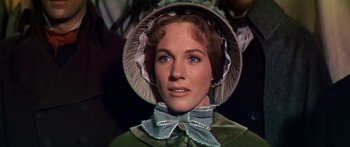 Movie still from “Hawaii” (1966), directed by George Roy Hill – A person wearing a hat; Close Up shot, High angle