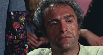 Movie still from “Your Vice Is a Locked Room and Only I Have the Key” (1972), directed by Sergio Martino – A person with his eyes wide open; Close Up shot, High angle