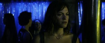 Movie still from “A Fantastic Woman” (2017), directed by Sebastián Lelio – A person wearing a necklace; Close Up shot, Low angle