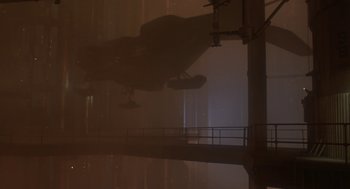 Movie still from “Aliens” (1986), directed by James Cameron – Extreme Wide shot, Low angle