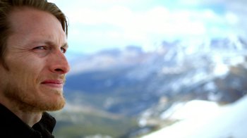 Movie still from “Blue Jay” (2016), directed by Alex Lehmann – A person looking at the camera; Close Up shot, Low angle