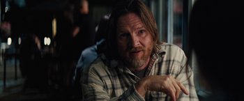 Movie still from “Charlie St. Cloud” (2010), directed by Burr Steers – A person wearing a plaid shirt; Close Up shot, Over the shoulder angle