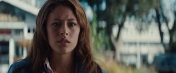 Movie still from “Charlie St. Cloud” (2010), directed by Burr Steers – A person with long brown hair; Close Up shot, Low angle