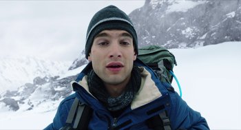 Movie still from “Chronicle” (2012), directed by Josh Trank – A person wearing a jacket and a hat; Close Up shot, Low angle