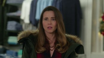 Movie still from “Daddy's Home 2” (2017), directed by Sean Anders – A person wearing a jacket; Close Up shot, Over the shoulder angle