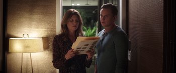 Movie still from “Game Night” (2018), directed by John Francis Daley – Medium shot, Over the shoulder angle