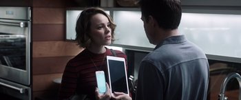 Movie still from “Game Night” (2018), directed by John Francis Daley – Medium shot, Over the shoulder angle