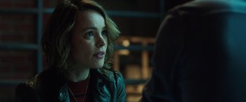 Movie still from “Game Night” (2018), directed by John Francis Daley – Close Up shot, Over the shoulder angle