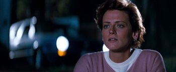 Movie still from “Free Willy” (1993), directed by Simon Wincer – A person with short hair; Close Up shot, Low angle