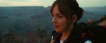 Movie still from “How to Be Single” (2016), directed by Christian Ditter – A person looking at the camera; Close Up shot, Over the shoulder angle