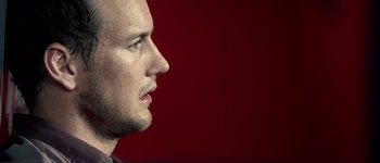 Movie still from “Hard Candy” (2005), directed by David Slade – A person's face with water on them; Close Up shot, Low angle