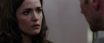 Movie still from “Insidious: Chapter 2” (2013), directed by James Wan – A person with long hair; Close Up shot, Over the shoulder angle