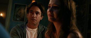 Movie still from “Insidious: Chapter 3” (2015), directed by Leigh Whannell – A man and a woman looking at each other; Close Up shot, Over the shoulder angle