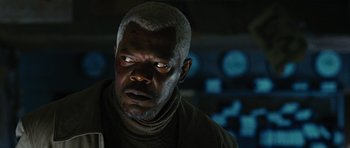 Movie still from “Jumper” (2008), directed by Doug Liman – A person wearing a sweater; Close Up shot, Low angle