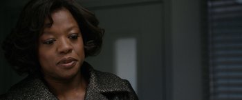 Movie still from “Knight and Day” (2010), directed by James Mangold – A person wearing a jacket; Close Up shot, Over the shoulder angle