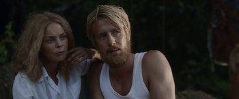 Movie still from “Kon-Tiki” (2012), directed by Espen Sandberg – A person with a beard; Close Up shot, Over the shoulder angle
