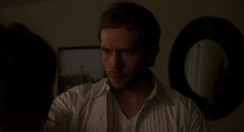 Movie still from “Laggies” (2014), directed by Lynn Shelton – A person wearing a white shirt; Close Up shot, Low angle