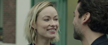 Movie still from “Life Itself” (2018), directed by Dan Fogelman – A person with a beard; Close Up shot, Over the shoulder angle