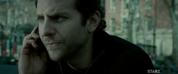 Movie still from “Limitless” (2011), directed by Neil Burger – Close Up shot, Over the shoulder angle